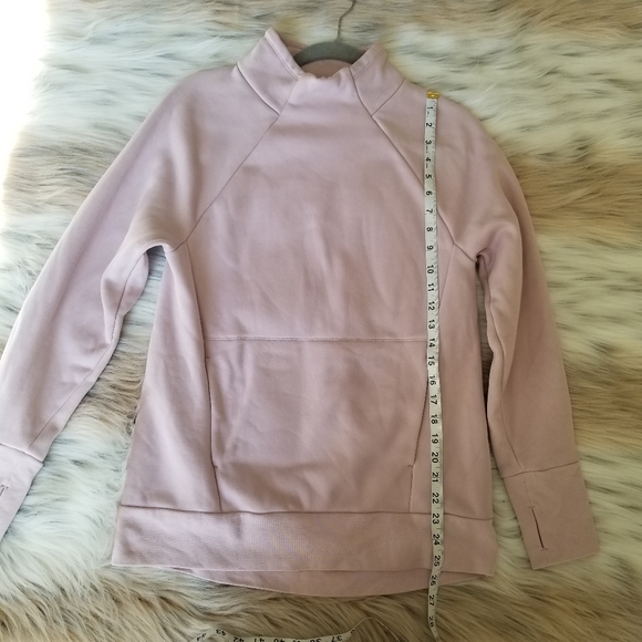 Fabletics Zaylee Funnel Neck Size Small Light Pink Super Soft - Picture 6 of 12